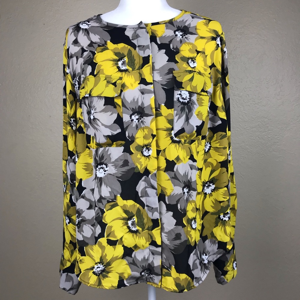 Who What Wear Long Sleeve Blouse
